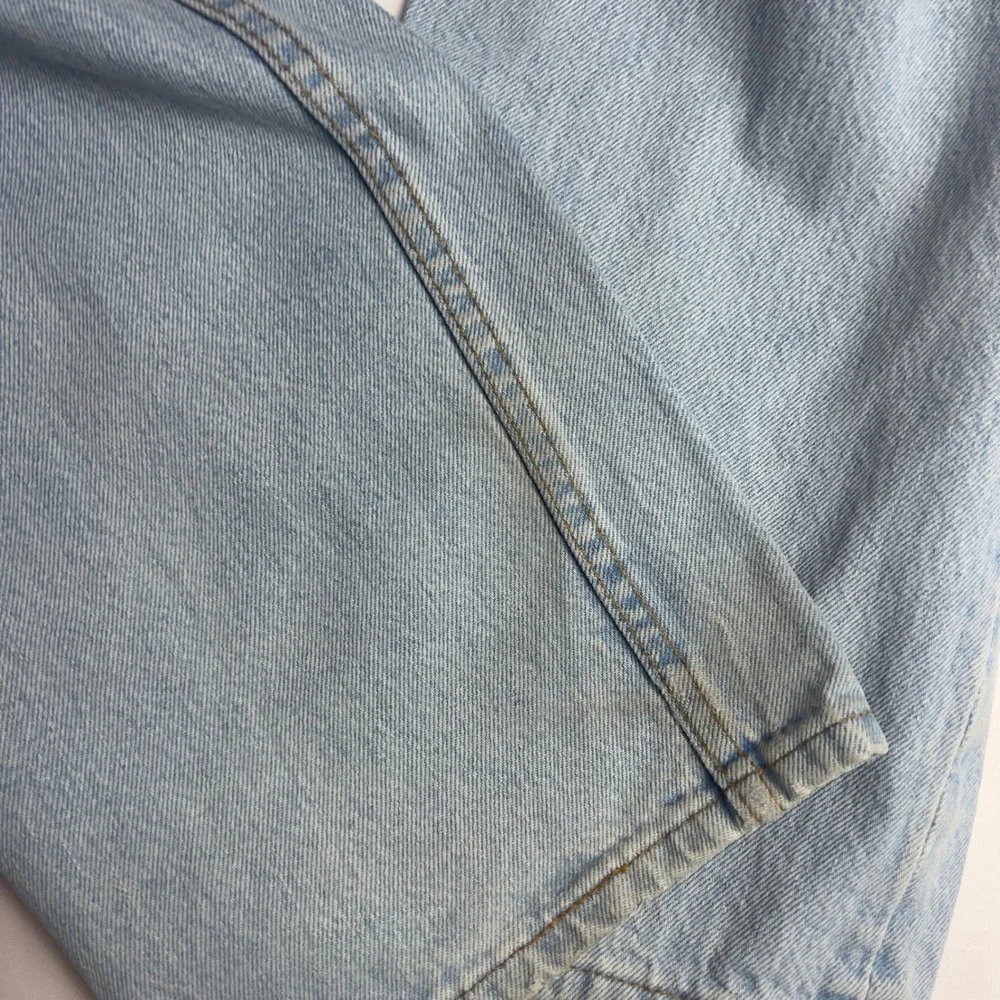 Vintage Levis 501 Light Wash Button Fly Jeans Made in USA Mens 36x34